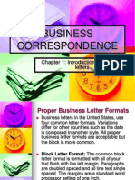 Introduction to Business Letter Formats