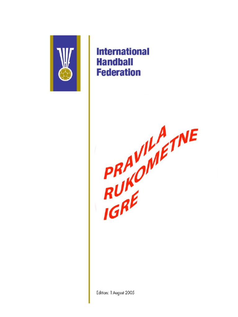 RUKOMET - Pravila Igre | PDF