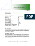 Colonial WA-Paste