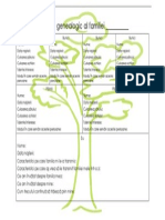 Familia Fisa Lucru Arbore Genealogic