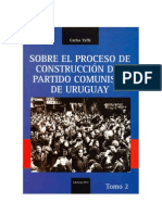 Sobre El Proceso de Construcción Del Partido Comunista de Uruguay - 2 Volumen