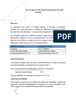 Ejemplo de Aplicación de Ejercicios de Clases de Manufactura de Clase Mundial