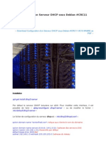 Configuration D'un Serveur DHCP Sous Debian