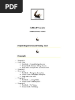 Download Table of Contents for Portfolio by Kristin McNulty SN15090084 doc pdf