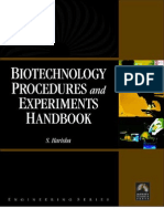 S. Harisha Biotechnology Procedures and Experiments