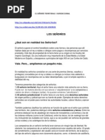 El Señorío Territorial y Jurisdiccional