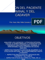 Atencion Del Paciente Terminal y Cadaver