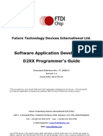 D2XX Programmer's Guide(FT 000071)