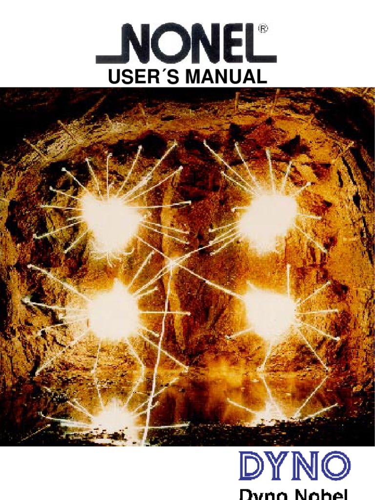 NONEL Initiation System User Manual | PDF | Explosive Material | Explosion
