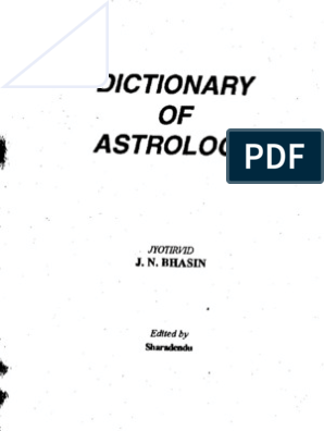 Dictionary Of Astrology Astrological Sign Hindu Astrology