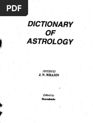 Dictionary Of Astrology Astrological Sign Hindu Astrology