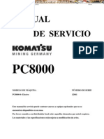 Manual Servicio Pala Hidraulica Pc8000 6e Komatsu