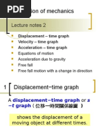 Introduction of Mechanics Lecture Notes 2 For Students