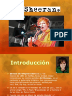 Ed Sheeran Presentacion