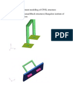 Finite Element Modelling of Civil Structures