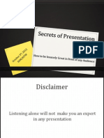 Effective Presentation