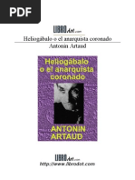 Artaud, Antonin -  Heliogábalo o el anarquista coronado