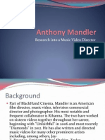 Anthony Mandler - Music Video Director