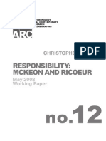 AR AR: Responsibility: Mckeon and Ricoeur