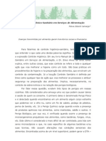 NEW Controle Higiênico-Sanitário em Serviços de Alimentação