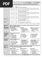 Questionário KOOS - Versão Portuguesa | PDF | Autoajuda
