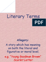 literary terms powerpoint