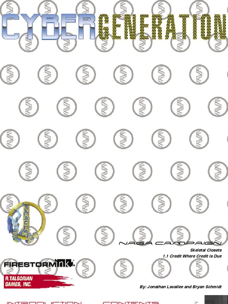Cybergeneration - Skeletal Closets | PDF