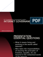 Ict4gov Internet Governance