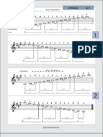 A Major Scale Round Complete