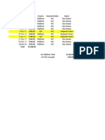 Total $5,586.00: 15-Nov-12 20-Nov-12 7-Jan-13 8-Jan-13 11-Jan-13 7-Mar-13 28-Feb-13 9-Apr-13 21-May-13 28-May-13