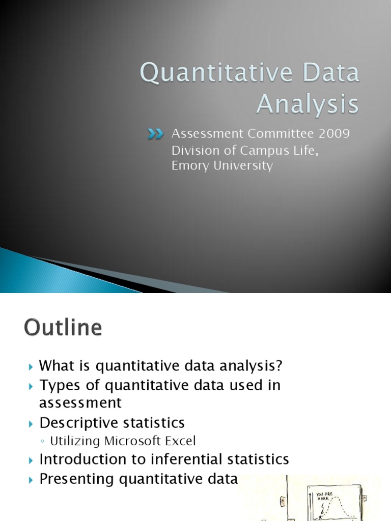 Quantitative Data Analysis in Assessment | PDF | Level Of Measurement ...