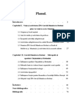 Viata Si Activitatea Lui Gavriil Banulescu-Bodoni