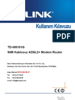 TD-W8101G User Guide