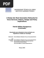Study Into NGN for Voice Services History, Design and Policy Implementation