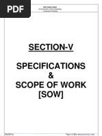 Specifications & Sow