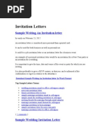 Download Invitation Letters by arvindranganathan SN151018105 doc pdf