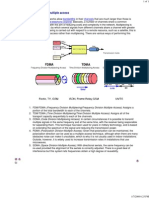 Multiplexing and Multiple Access