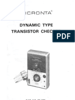 Micronta Dynamic Transistor Checker