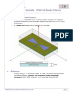 Coplanar Waveguide (CPW) Fed Bowtie Antenna Design Using HFSS