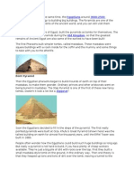 Sumerians Egyptians 3000-2500 BC: Bent Pyramid