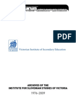 2.3. VISE: Accreditation Process Meetings 1978 - 1980