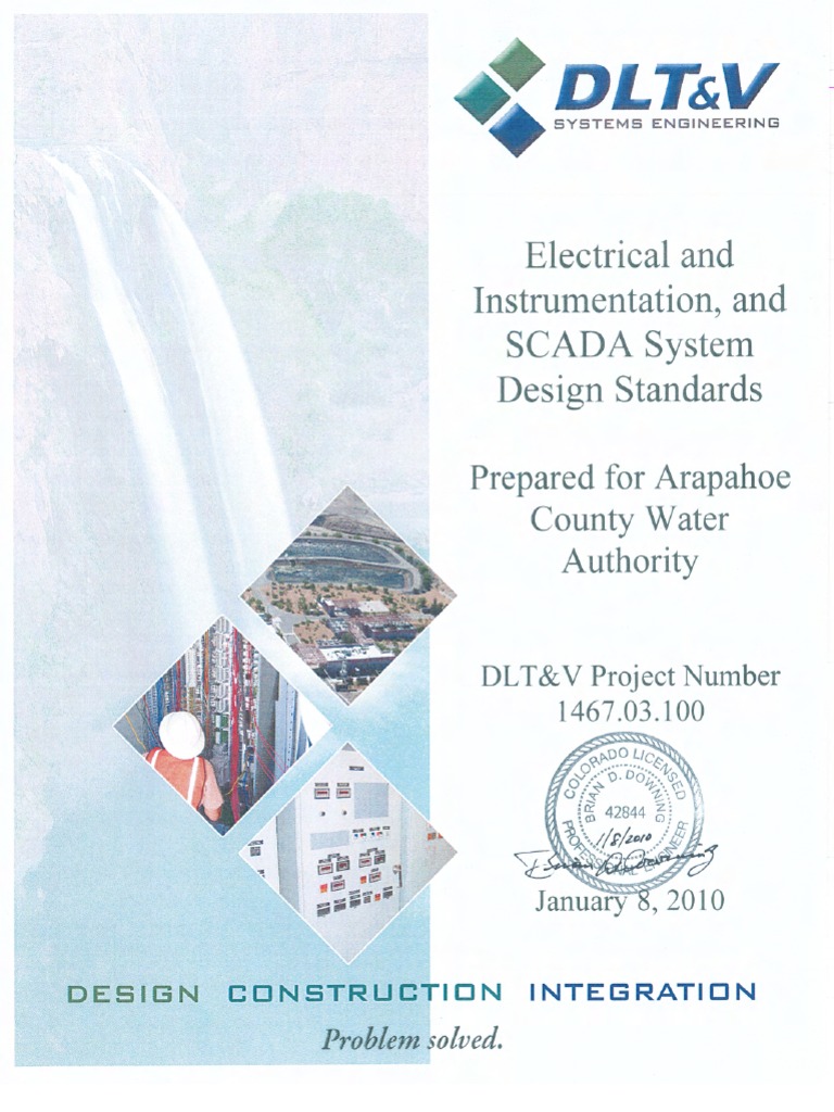 SCADA Design Standards Revision 3.0 | PDF | Programmable Logic ...