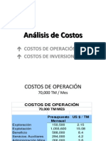 Ejemplo de Analisis de Costos