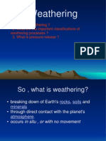 Weathering Processes Classification and Types