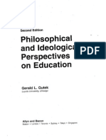 Philosophical and Ideological Perspectives On Education PDF