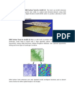 Jennes Enterprises: Dem Surface Tools For Arcgis 10 Offers Us With Tools To Produce Surface Area and Ratio of A