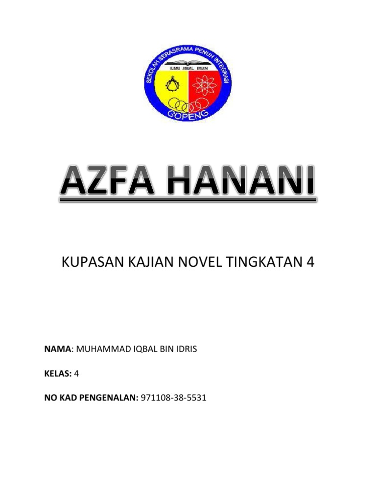 Azfa Hanani Pdf