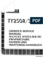 Service Manual  TY250 R TY350 S