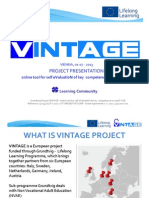VINTAGE Project Presentation