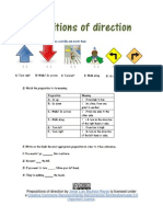Prepositions of DirectionNV